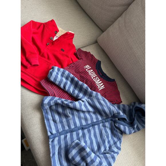 🔴3 baby boy bundle Carters and‎ Ralph Lauren 18M-2T - Picture 1 of 6